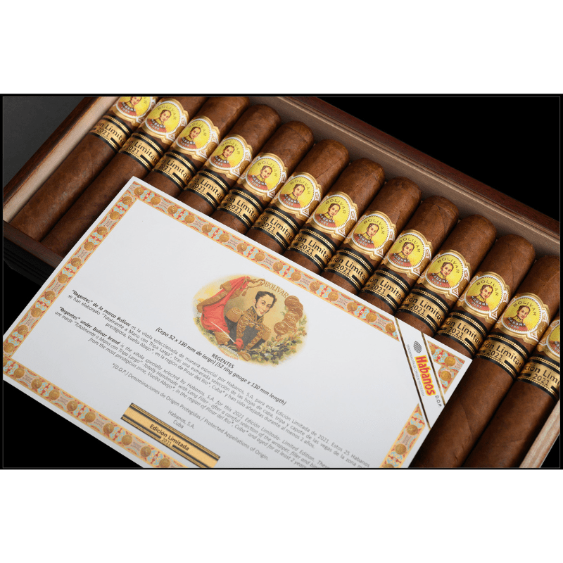 Bolivar Regentes Edicion Limitada 2021 - Cigars - The Smoking Jacket