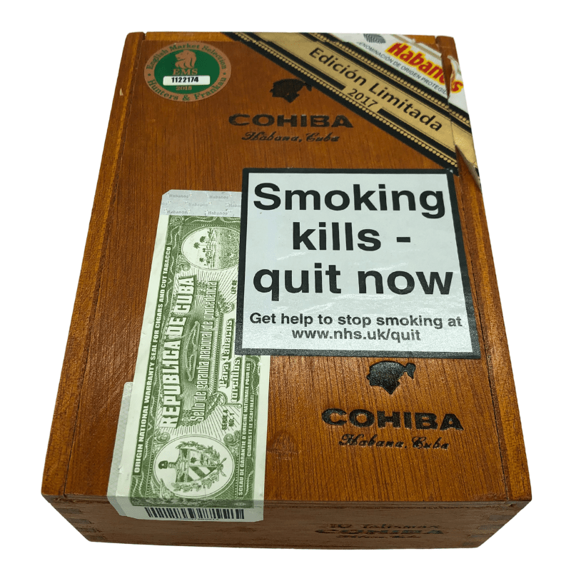 Cohiba Talismán Limited Edition 2017 - box of 10 - Cigars - The Smoking Jacket