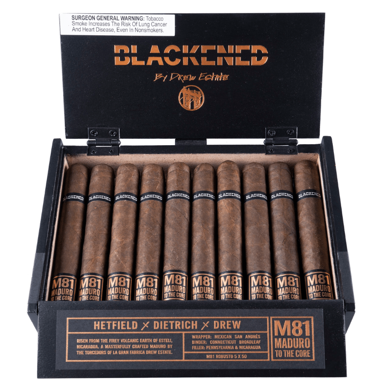 Drew Estate Blackened M81 Robusto - Cigars - The Smoking Jacket