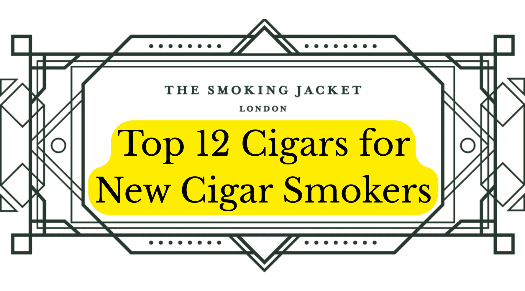 Top 12 Cigars for New Cigar Smokers (Mild, Smooth & Easy to Enjoy) - The Smoking Jacket