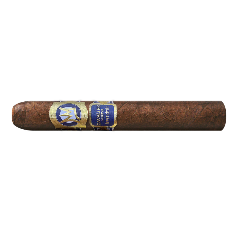 Cavalier Inner Circle blue Cigar with a blue and gold label on a white background