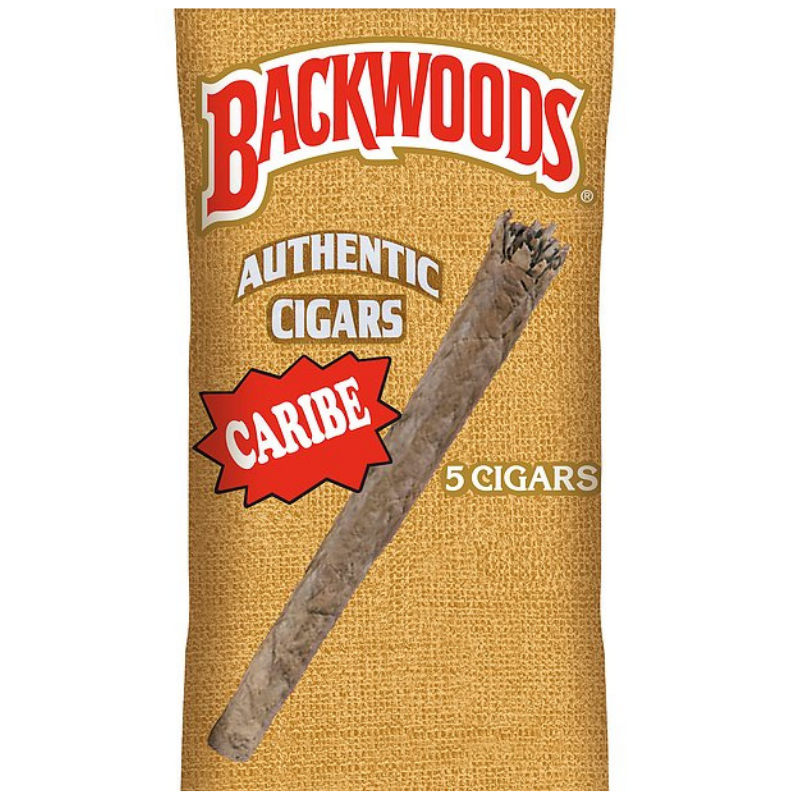 Backwoods Caribe (Rum)-1 pack of 5 cigars