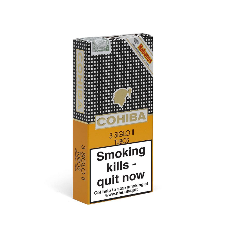 Cohiba Siglo II Tubed-Pack of 3