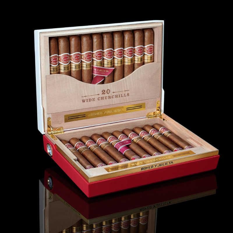 Romeo y Julieta Wide Churchill Travel Humidor