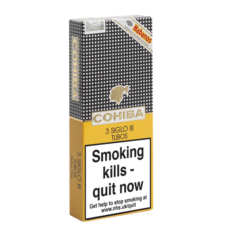 Cohiba Siglo III Tubed -Pack of 3