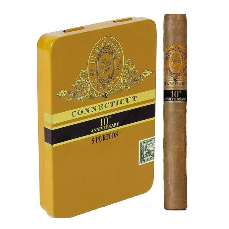 Perdomo 10th Anniversary Connecticut Purito Tins