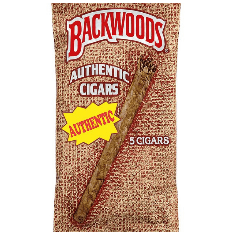 Backwoods Authentic (Sweet Aromatic) - 1 pack of 5 cigars - The Smoking Jacket