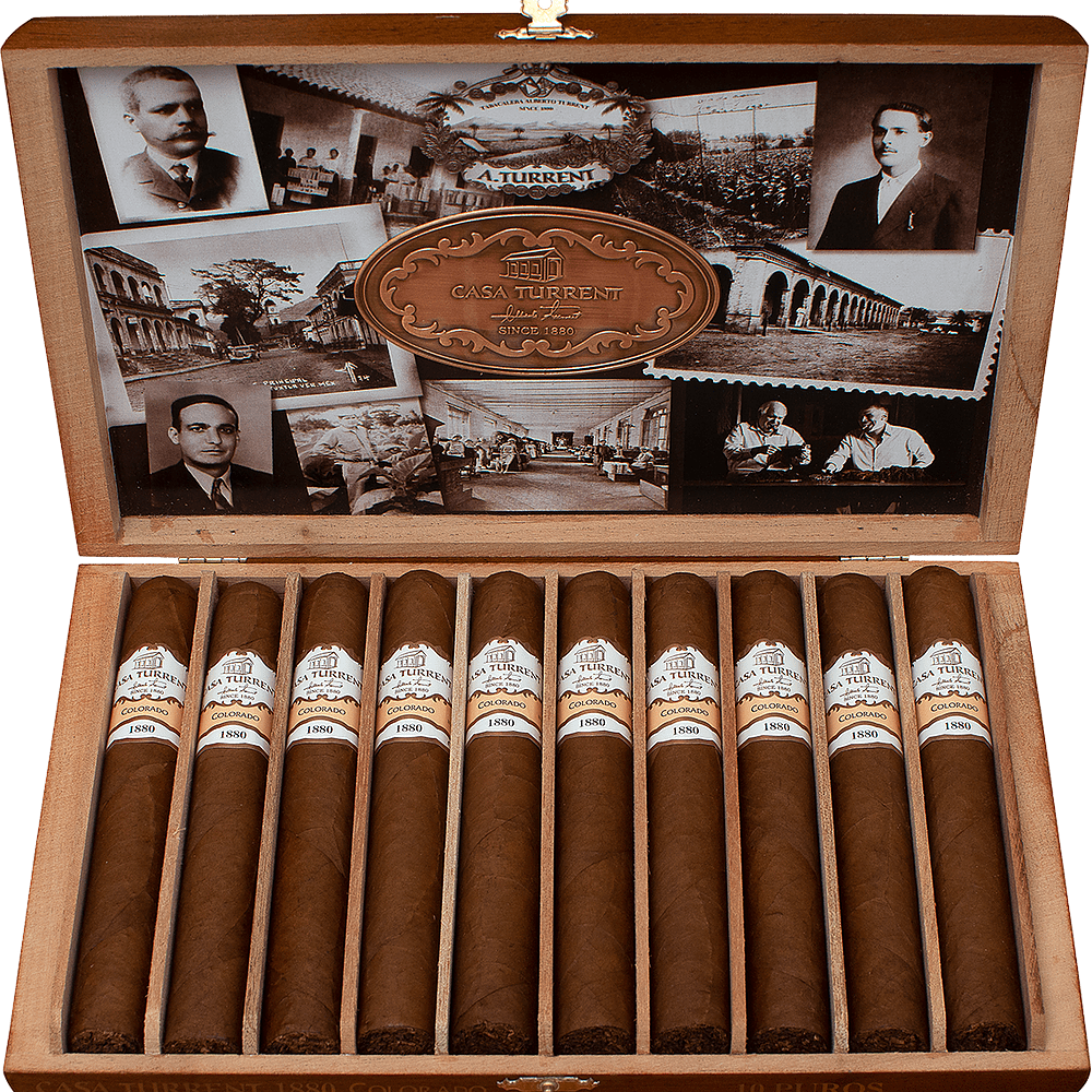 Casa Turrent 1880 Colorado Double Robusto - box of 10 - The Smoking Jacket