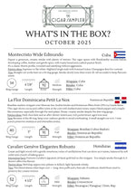 Cigar Sampler of the Month | October 2025 - Cigars - The Smoking Jacket