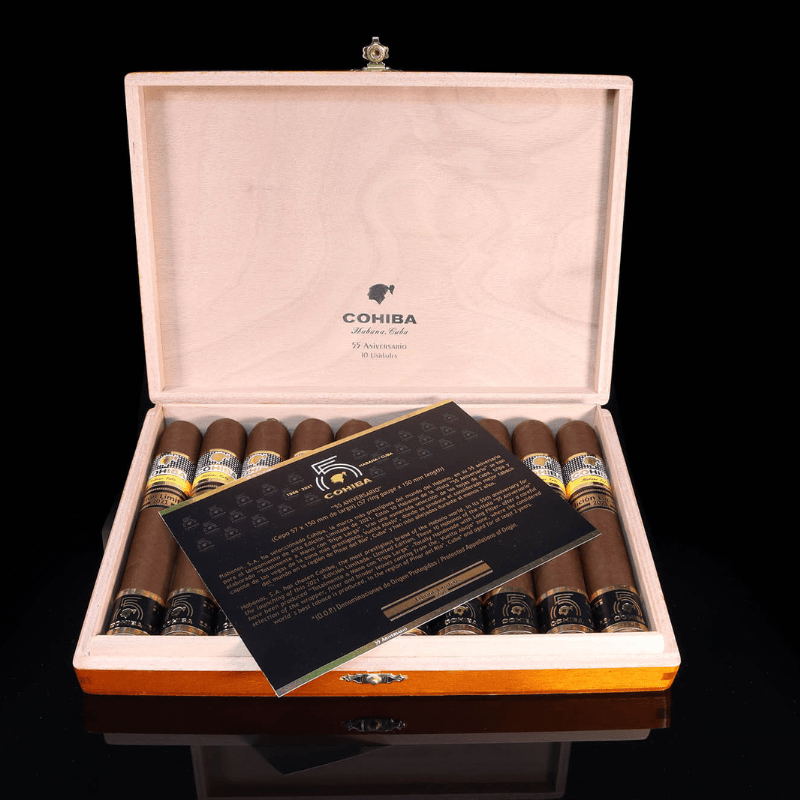 Cohiba 55 Anniversario Edición Limitada 2021 - Cigars - The Smoking Jacket