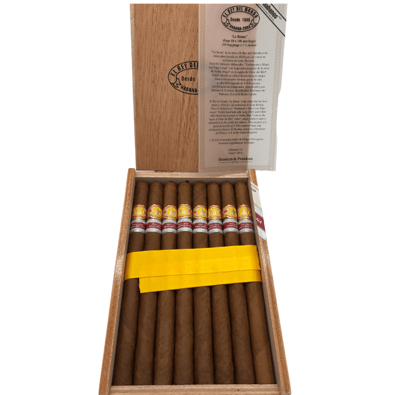 El Rey Del Mundo La Reina - box of 24 - The Smoking Jacket