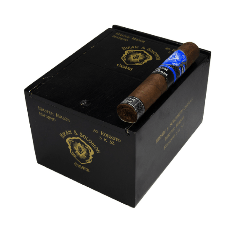 Hiram & Solomon Master Mason Maduro Robusto - Cigars - The Smoking Jacket