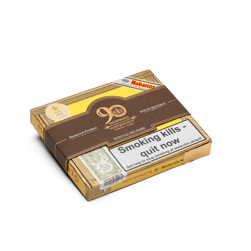 Montecristo No. 4 H&F House Reserve Aged & Rare (2015) Special Release - Box of 10 - Cigars - The Smoking Jacket