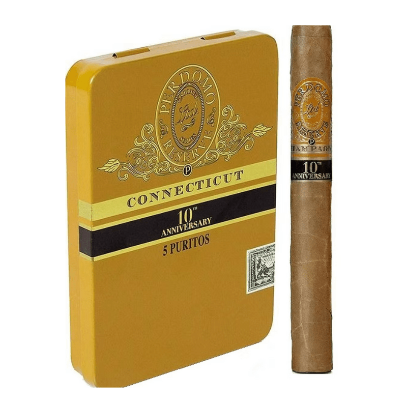 Perdomo 10th Anniversary Connecticut Purito Tins - The Smoking Jacket