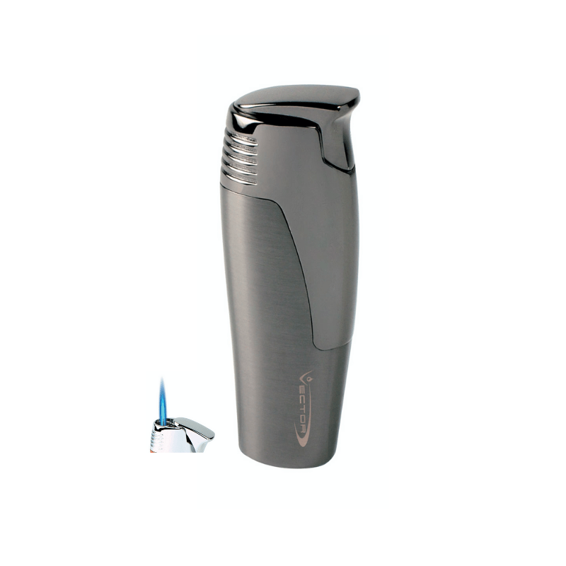 Vector Coup/02 Gunmetal Satin - The Smoking Jacket