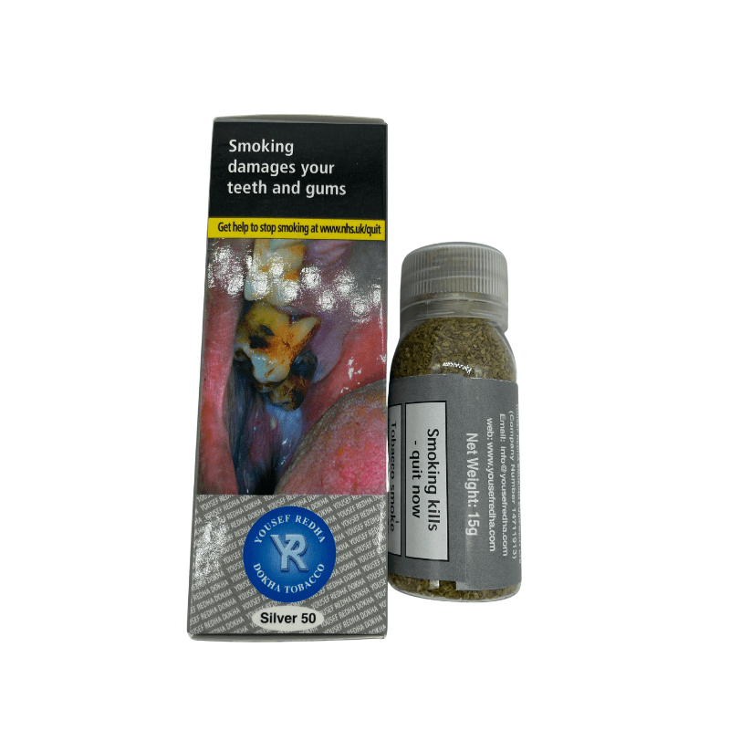 Yousef Redha Silver 50 Cold Dokha - The Smoking Jacket